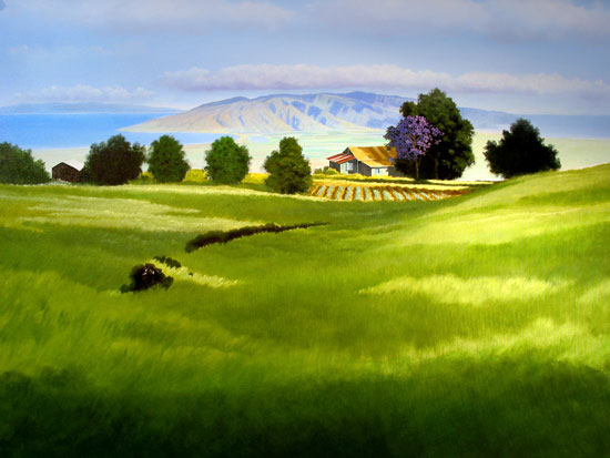 A Quiet Momemt: detailing the grass