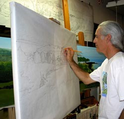 A Quiet Momemt: the initial sketch