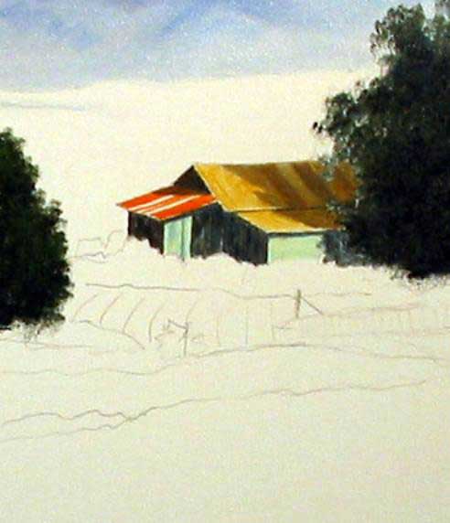 A Quiet Momemt: close-up of the house